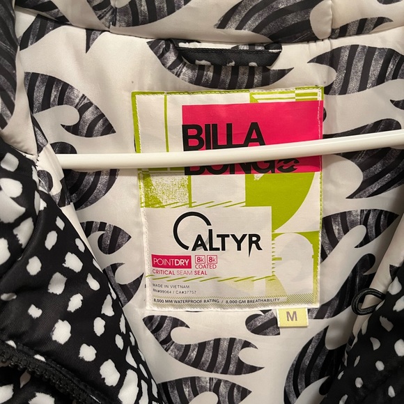 Billabong Black & White Insulated Ski Jacket - Picture 4 of 7